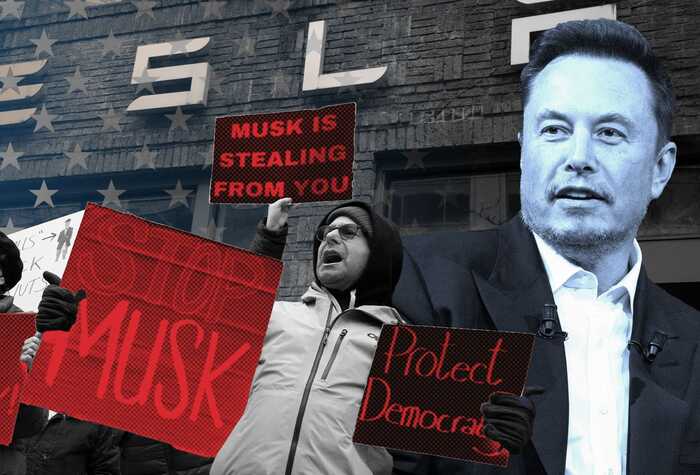 Протести TeslaTakeover: як підтримка Трампа руйнує репутацію Маска та Tesla